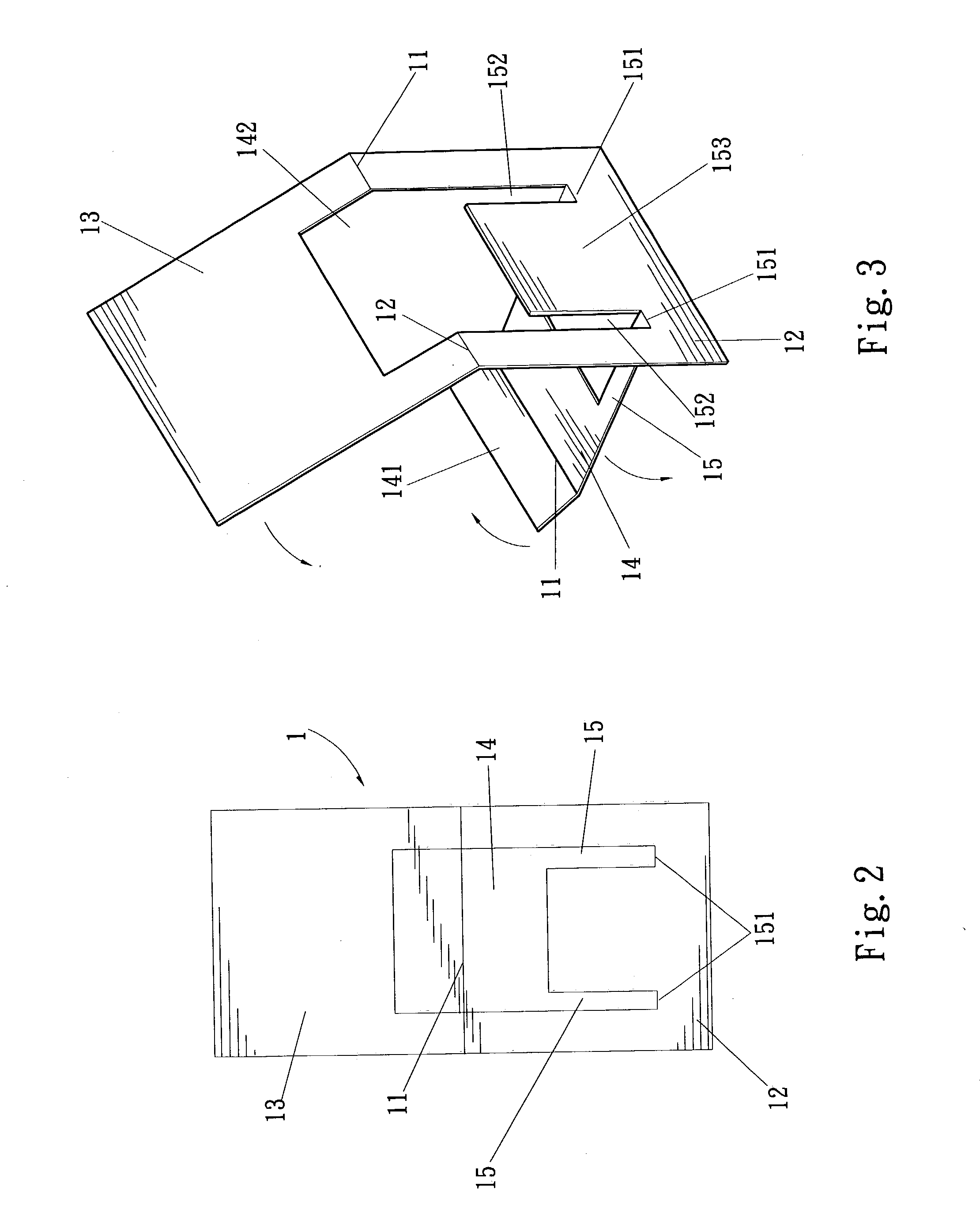 Paper holder structure