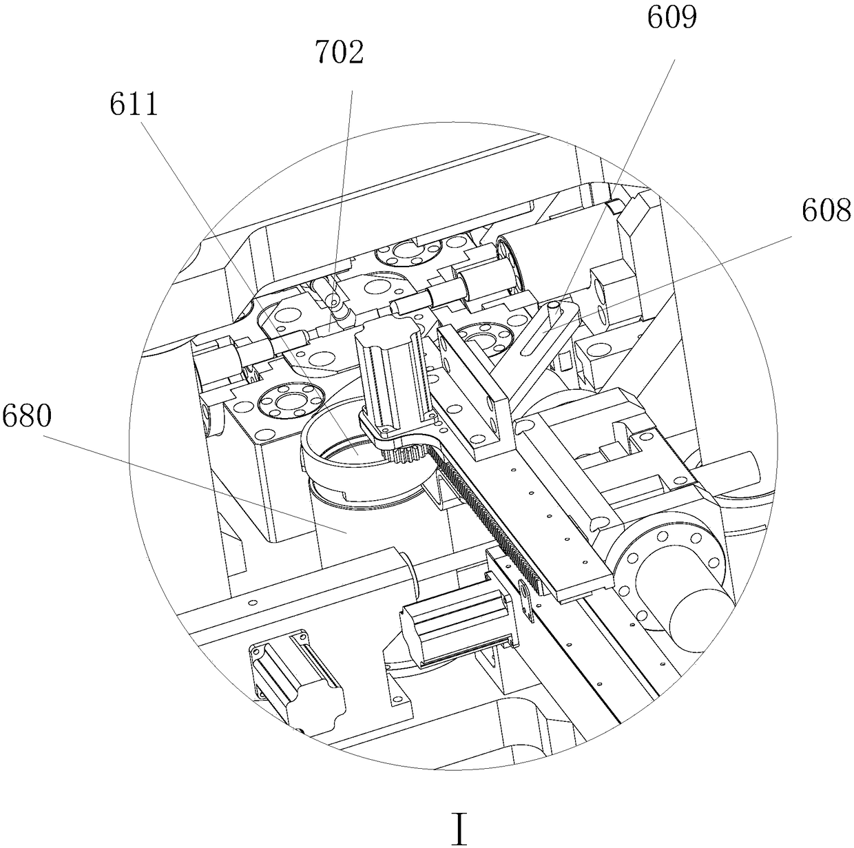 A workpiece processing device