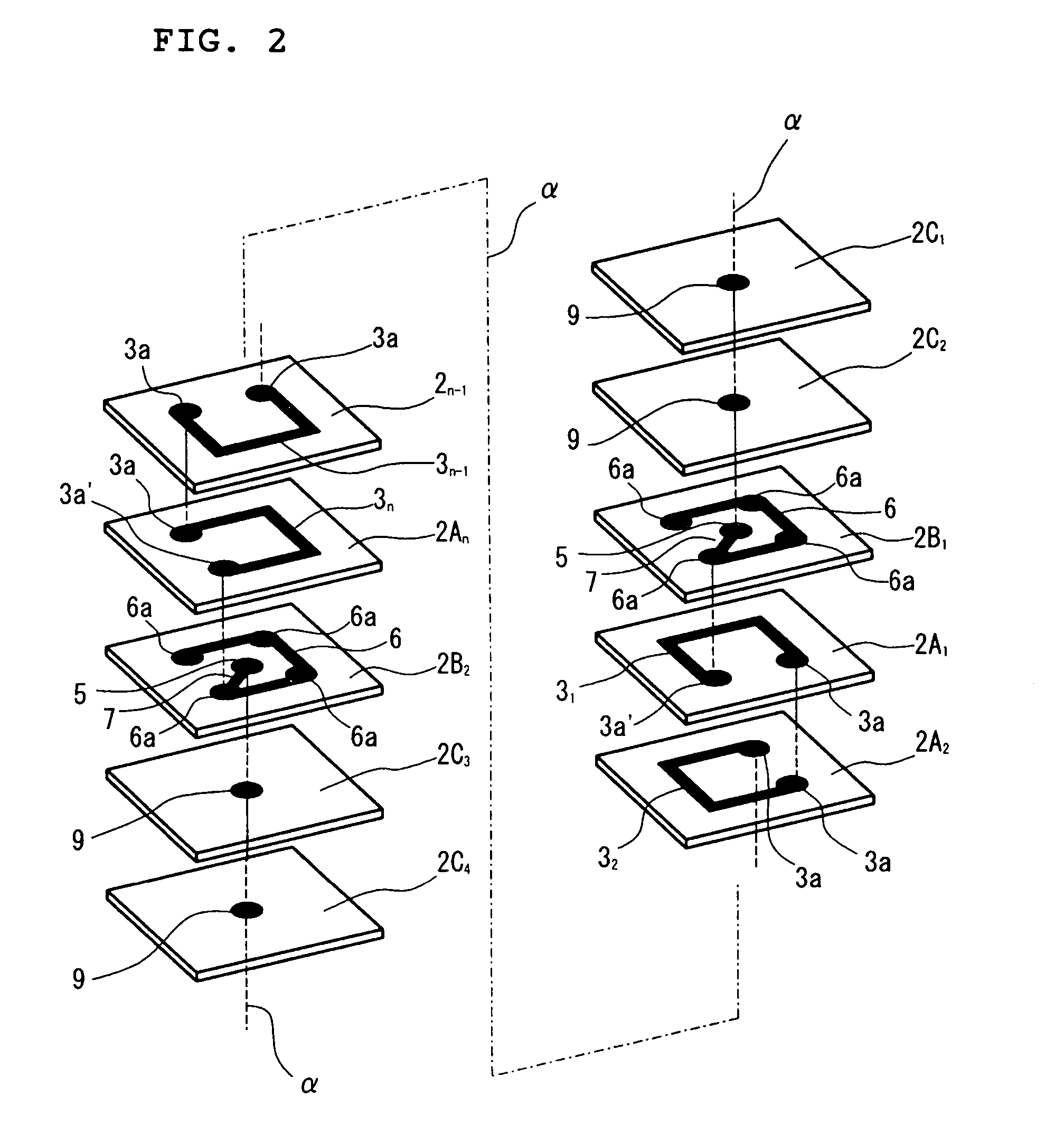 Method of manufacturing multilayered electronic component and multilayered electronic component