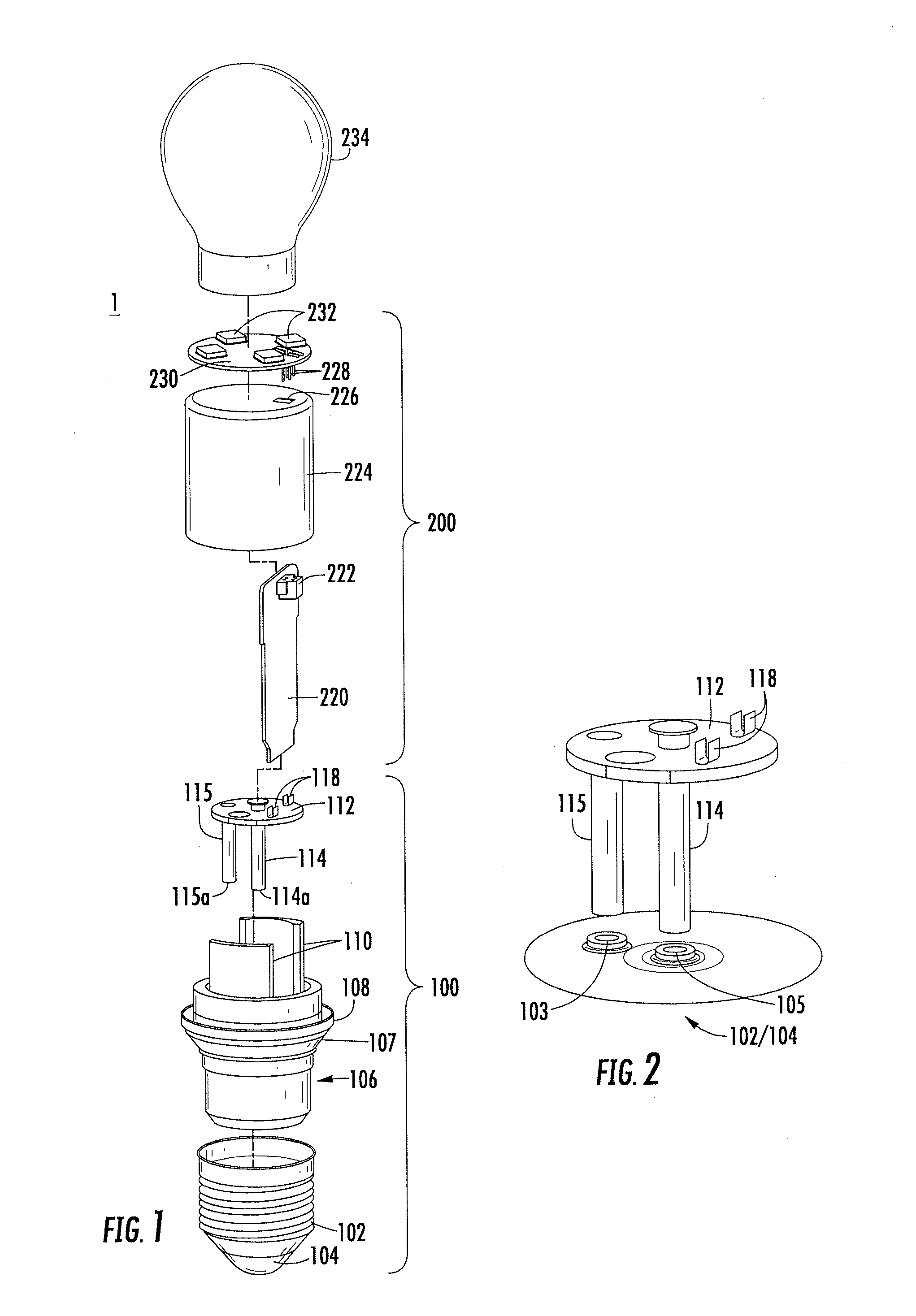 Light-emitting diode lamp