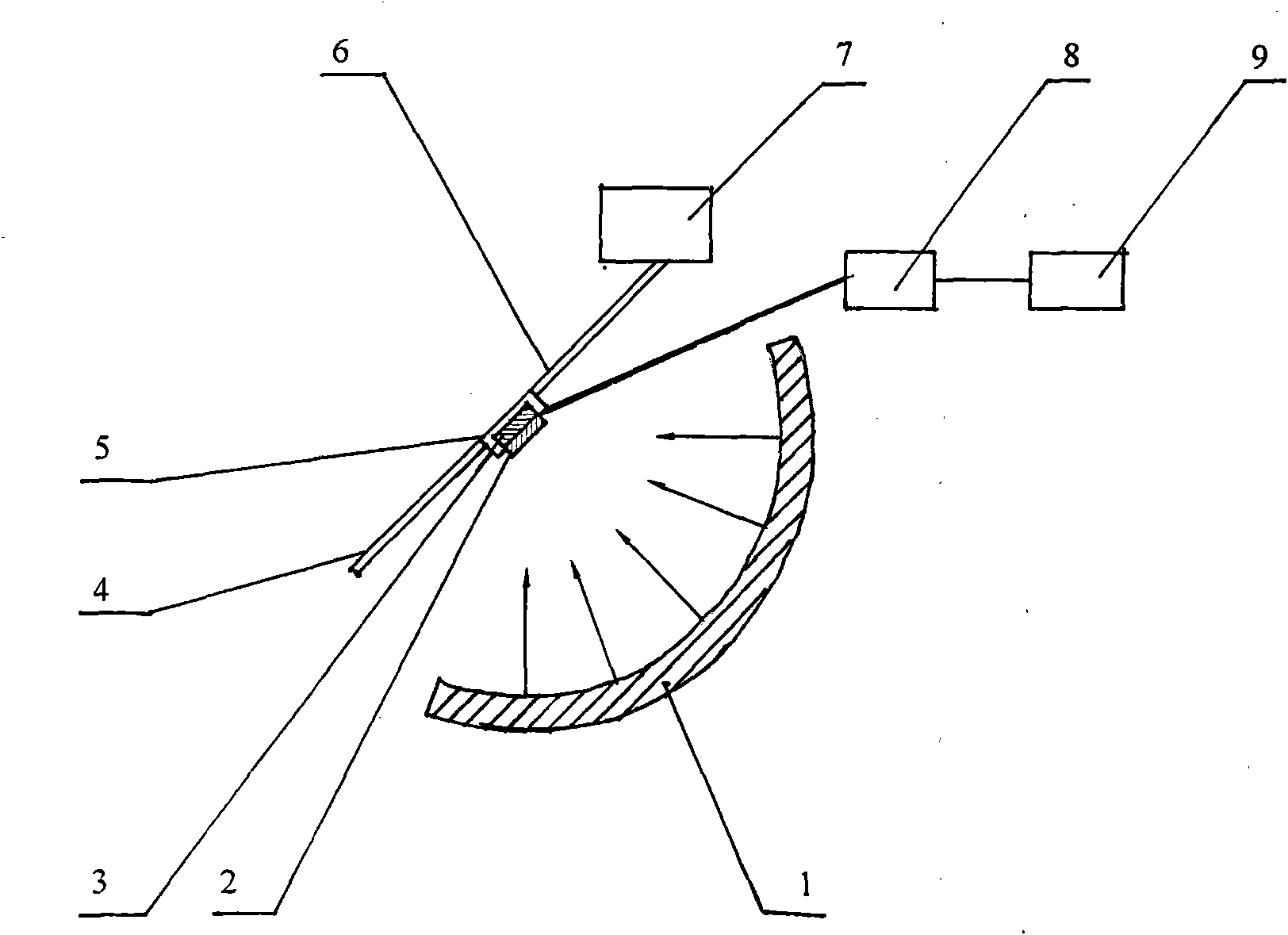 Device for generating power and collecting heat by comprehensively utilizing solar energy