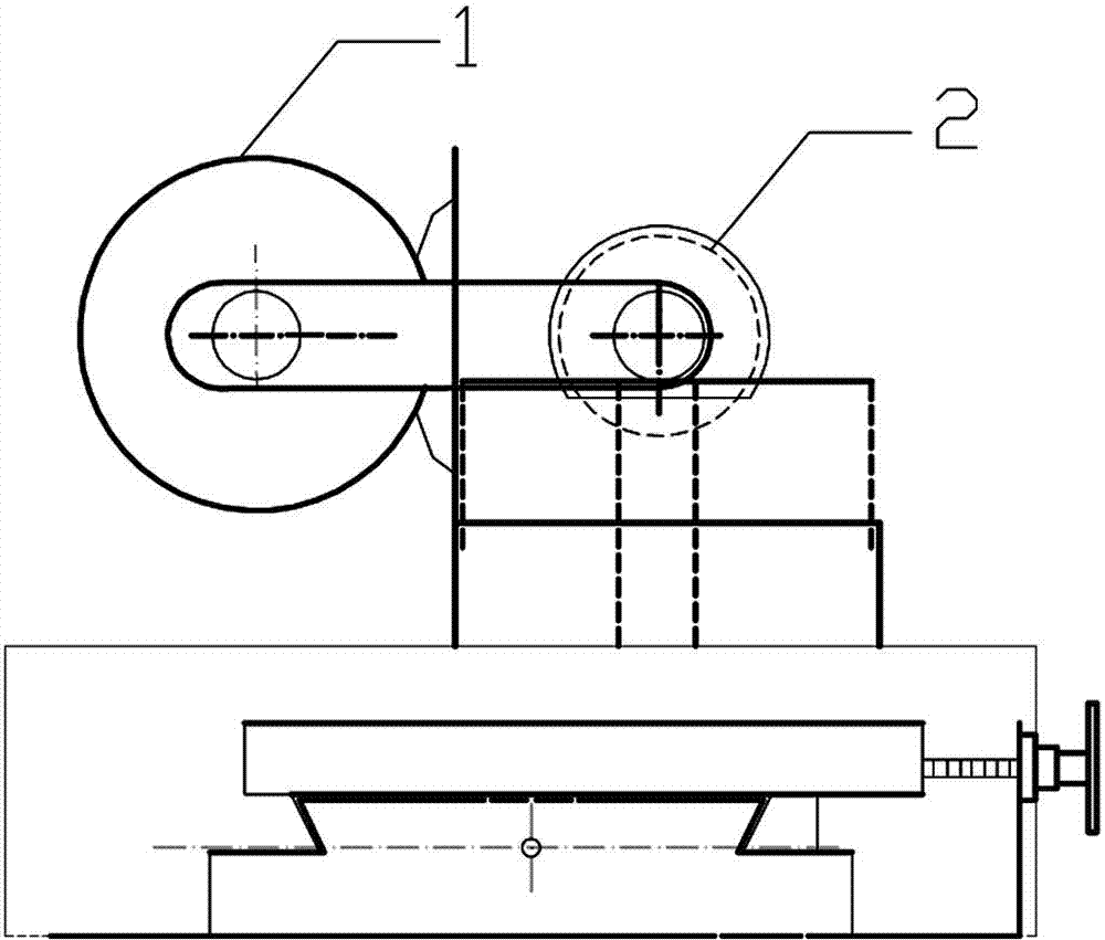 Rock sample cutting device capable of producing different joint angle and different joint connectivity rates