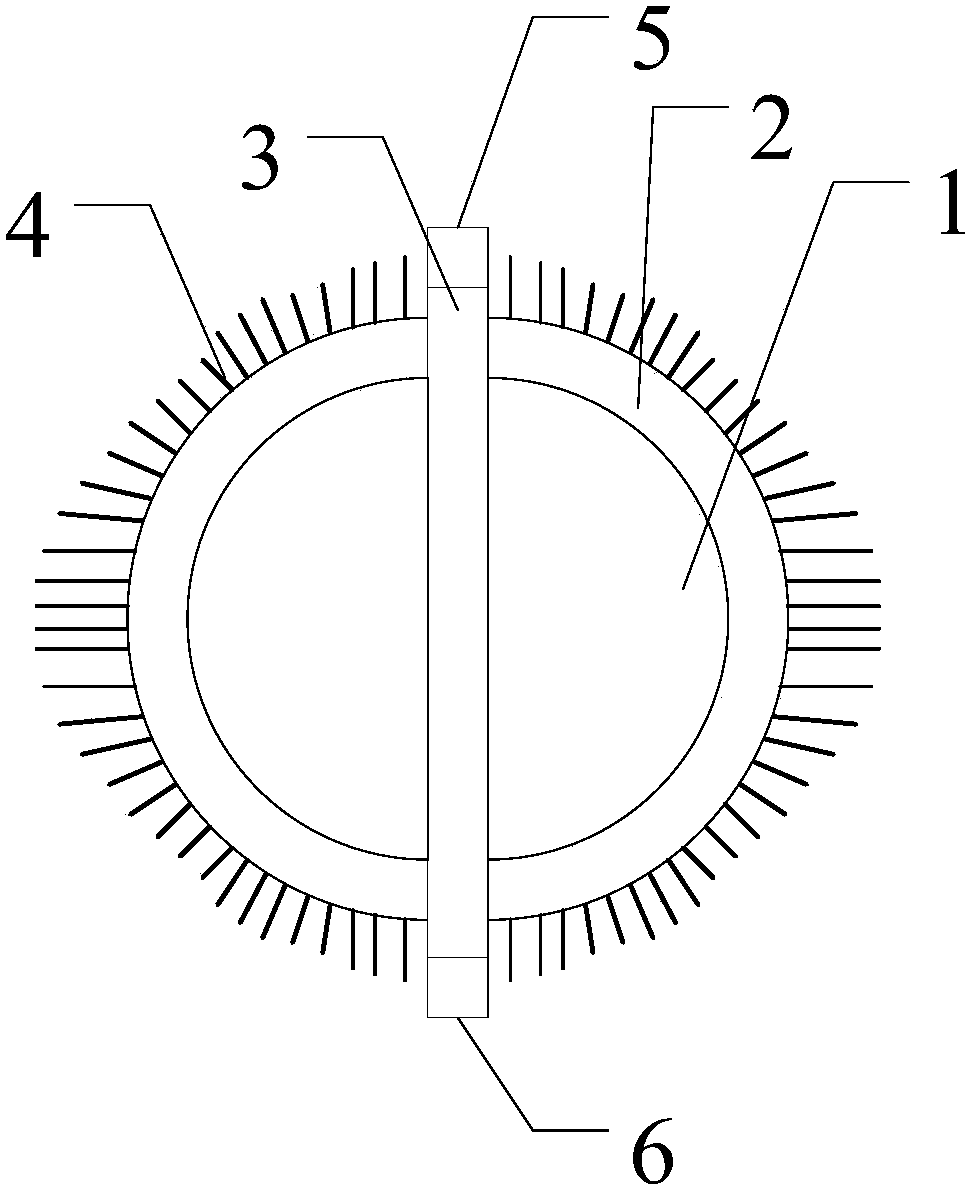 Laundry ball structure