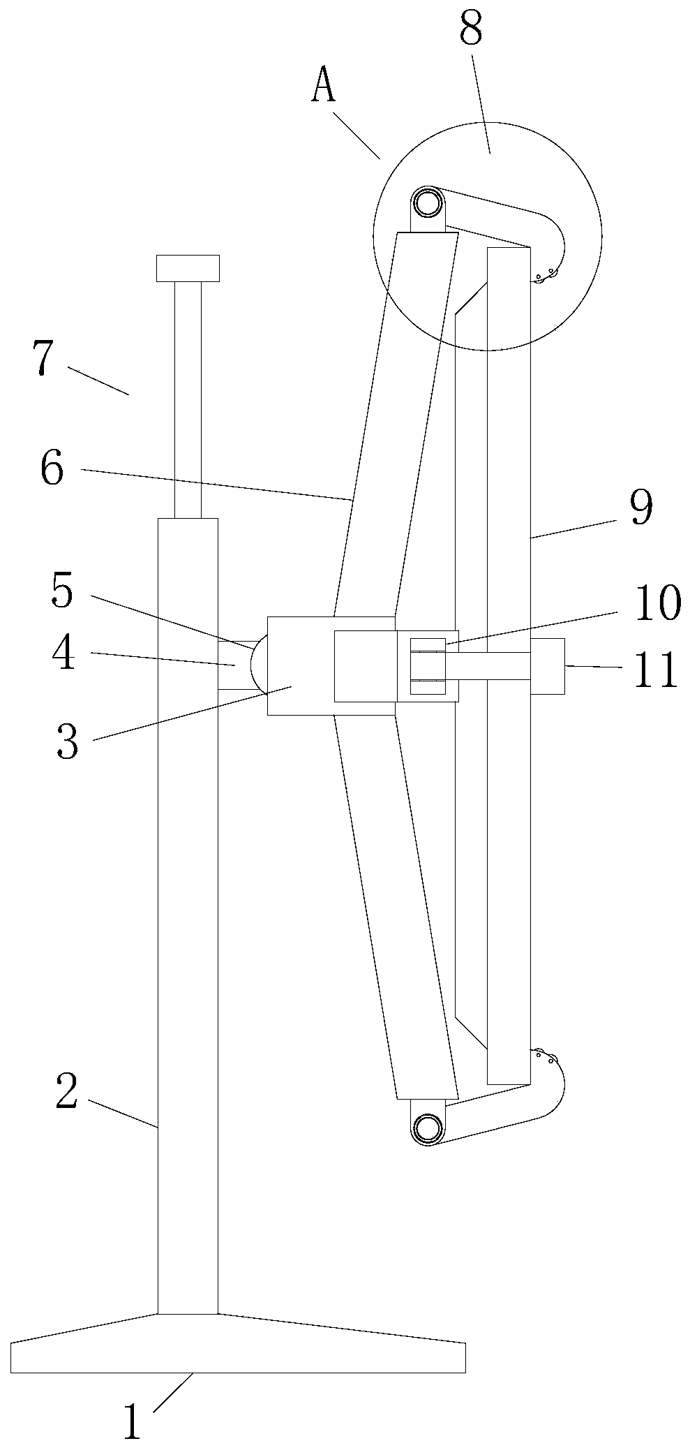 Display screen convenient to install