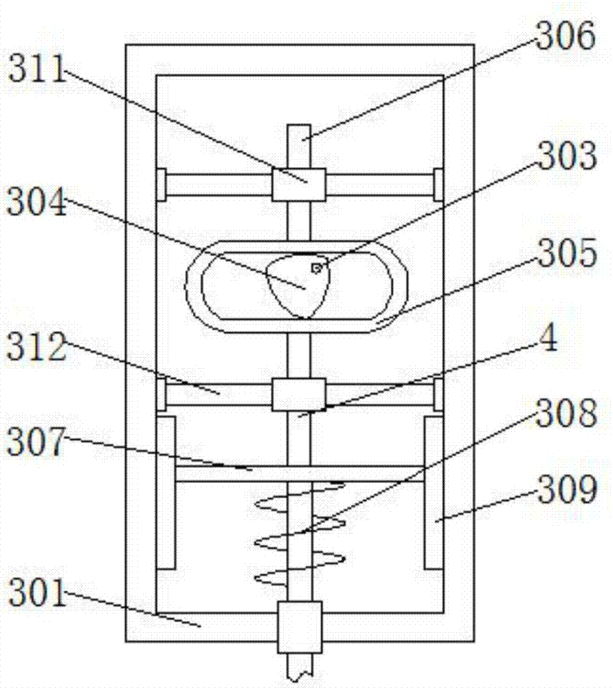 Pipe drilling device used for mechanical equipment manufacturing