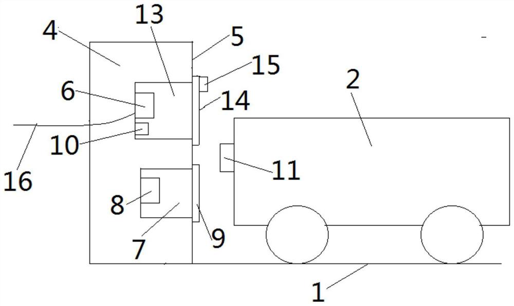 New energy vehicle charging pile management and control system