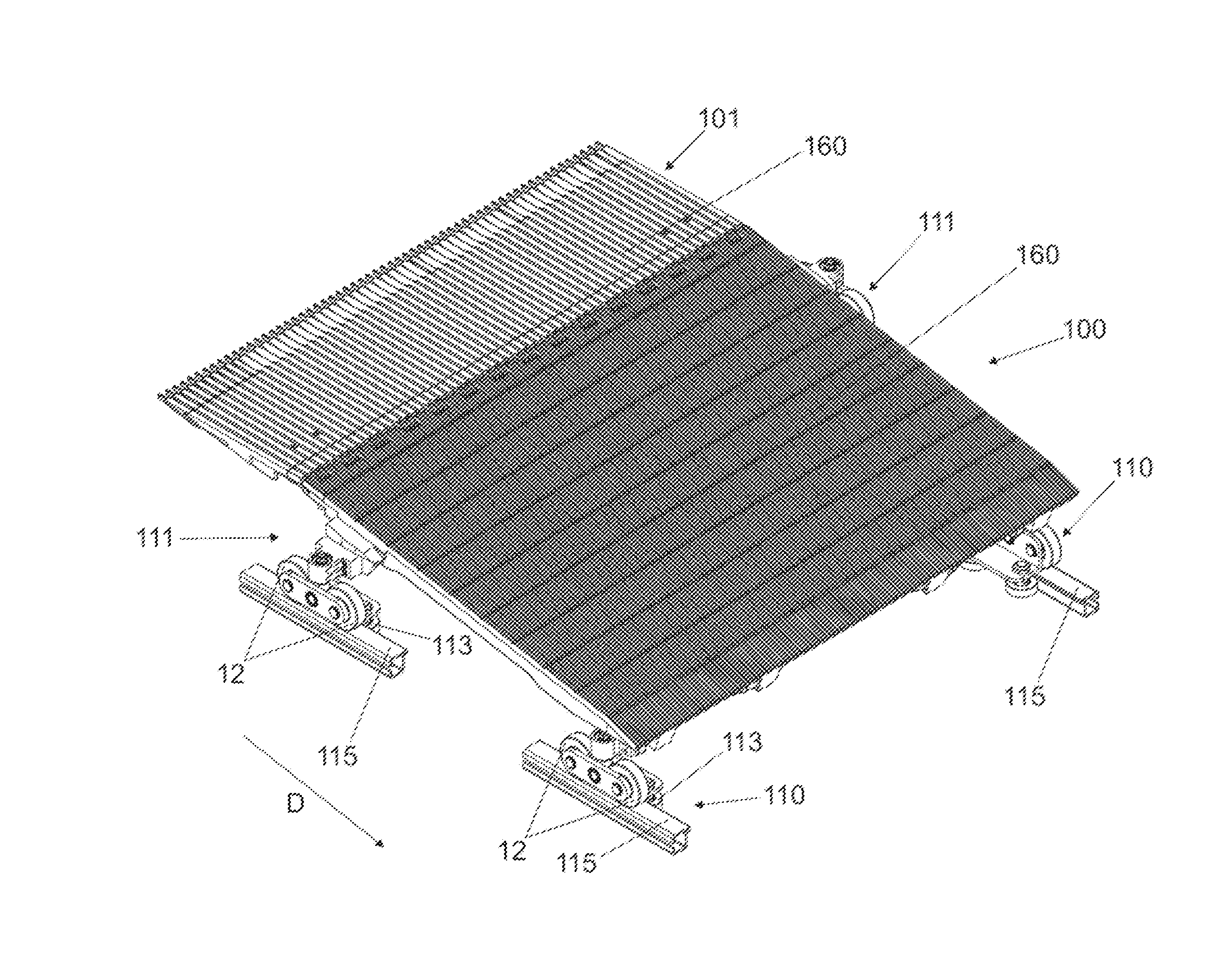 Transport system for the movement of passengers