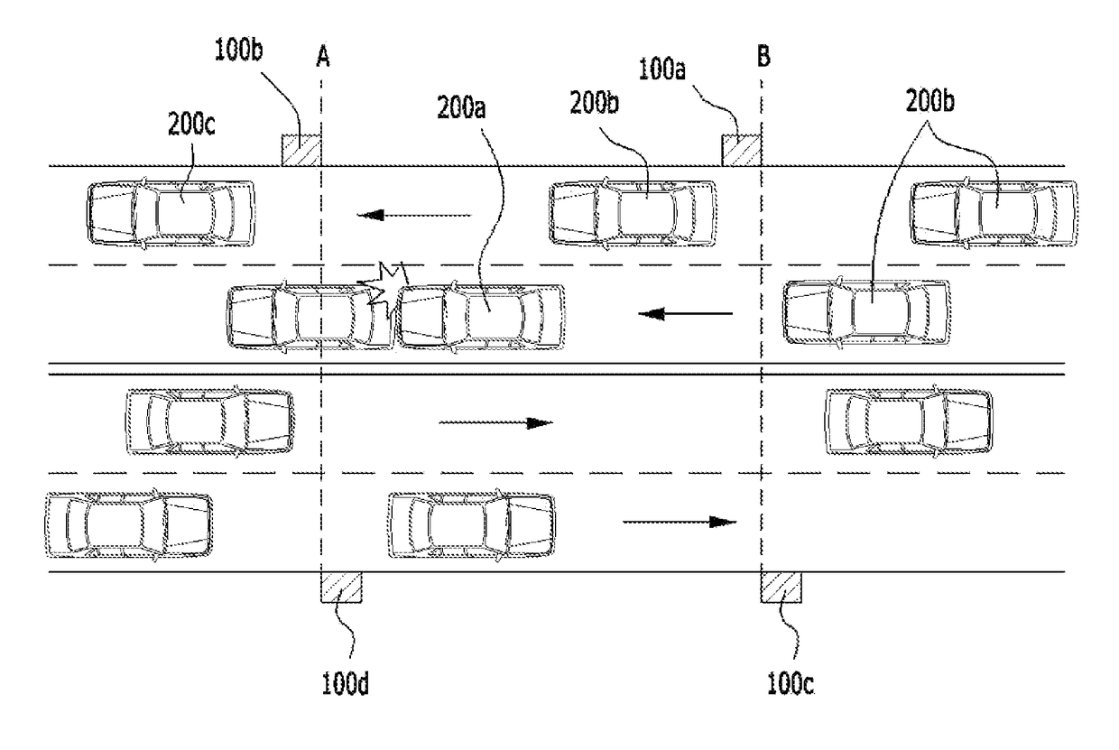 Vehicle accident management system and method for operating same