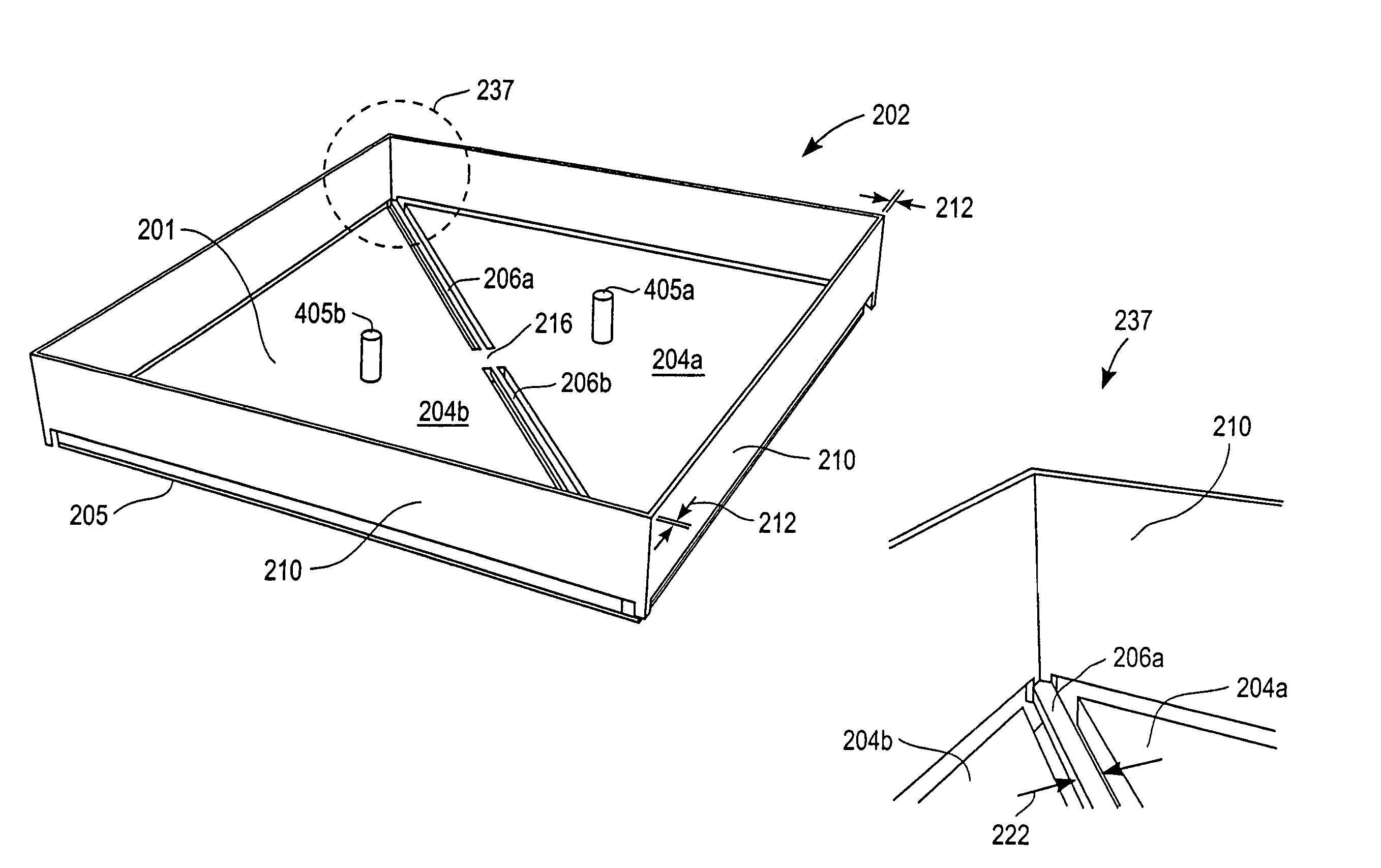 High fill ratio reflective spatial light modulator with hidden hinge