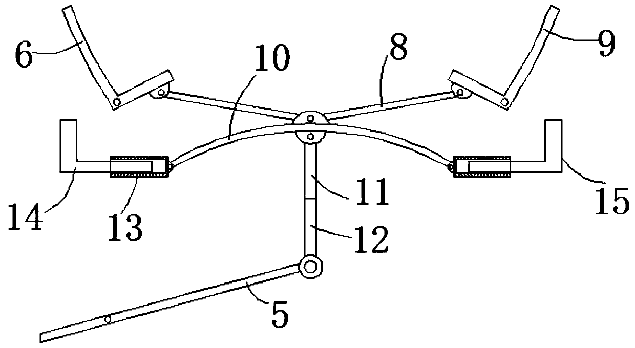 Fast clamping and installing device for plate machining