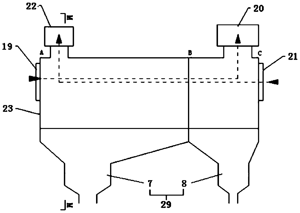 Flash circulation smelting system constructed based on high-temperature heat exchanger