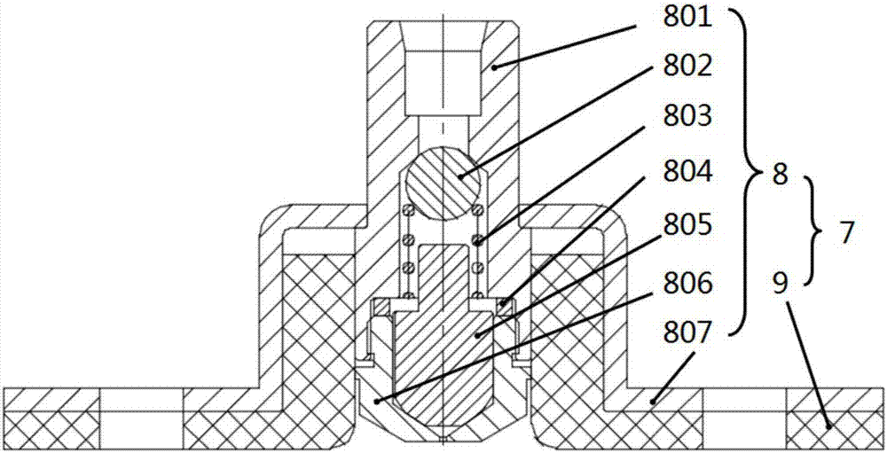 Injection system used for purifying smoke discharge soot particles and control method