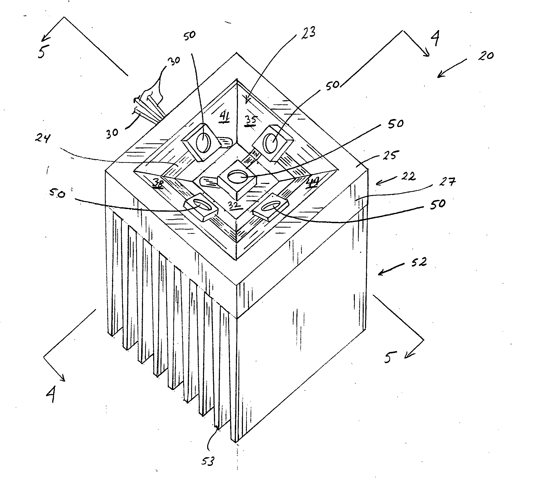 Ultraviolet light-emitting diode device