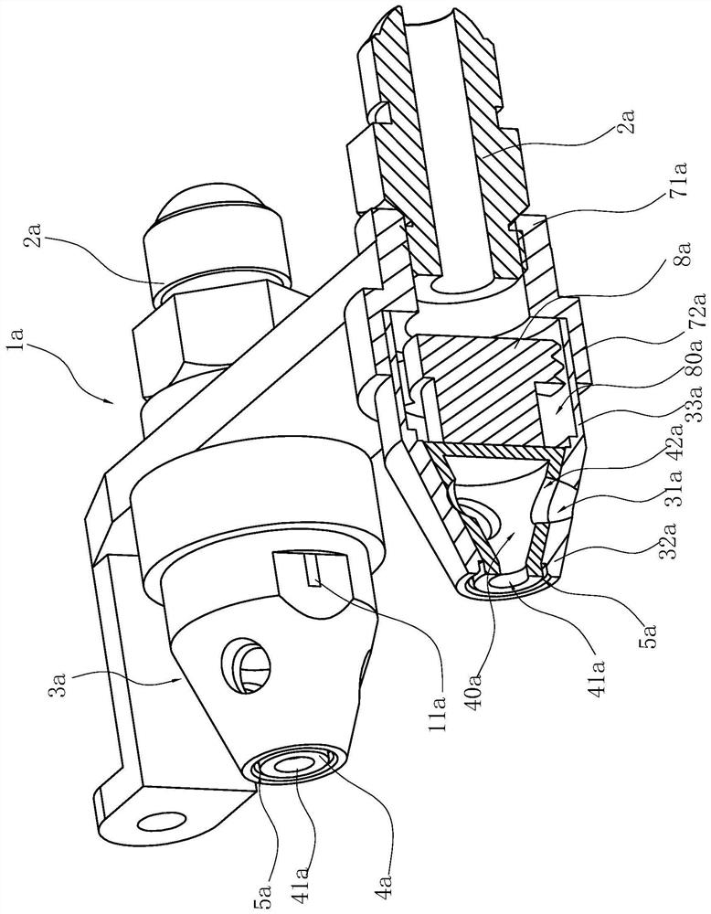 Nozzle for gas stove and gas stove using nozzle