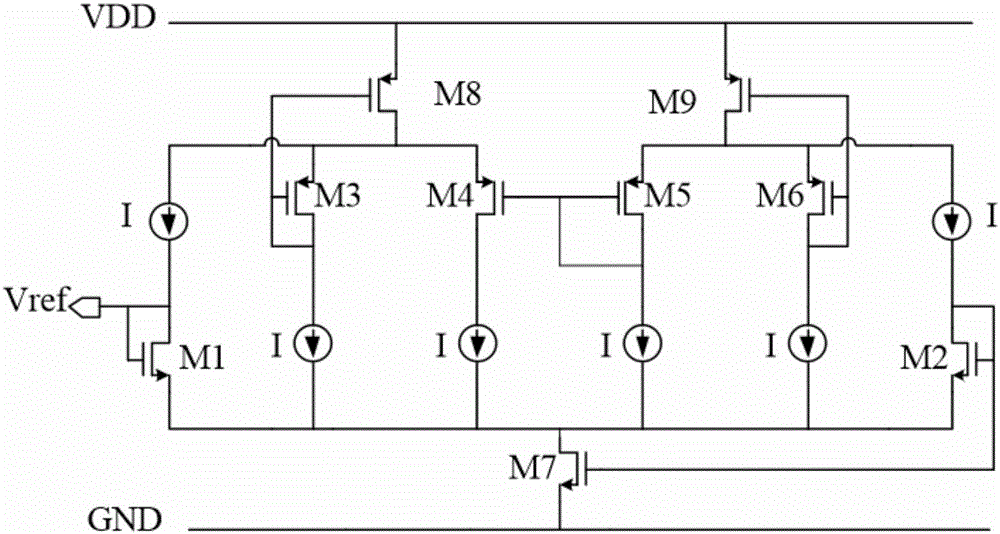 Band gap reference source eliminating bulk effect