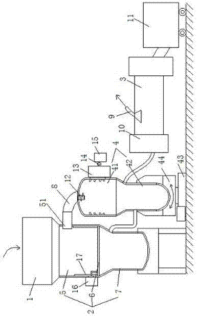 Lightweight oil shale hierarchical destructive distillation equipment