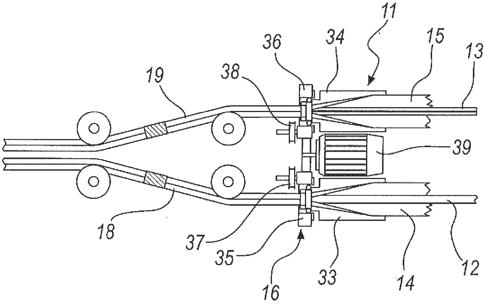 Apparatus for manufacturing a multilayer tube for the hydraulic connection and wiring of solar panels