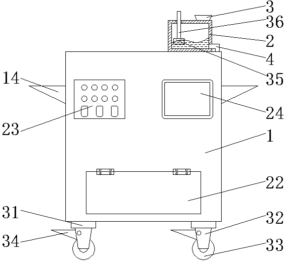 Cereal processing machine capable of automatically regulating and controlling temperature and humidity and application method thereof