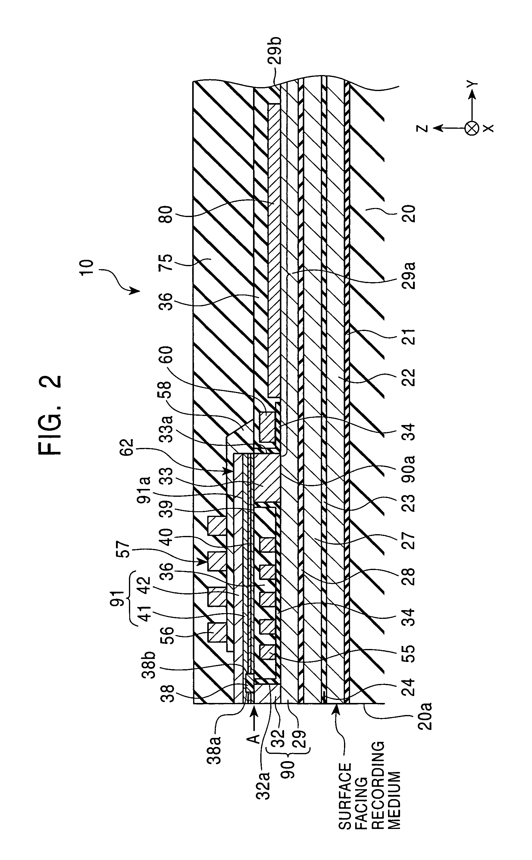 Process of making a thin film magnetic head