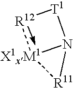 Tethered supported transition metal complex