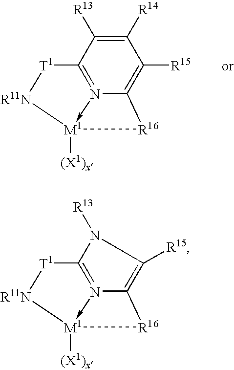 Tethered supported transition metal complex