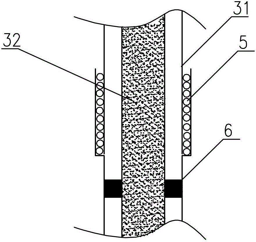 A solar photovoltaic module support and a photovoltaic system composed of the support