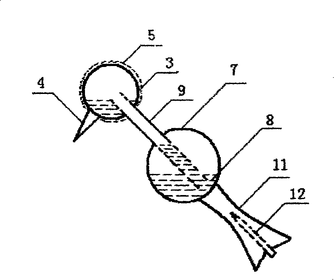 Self-swinging mechanical device