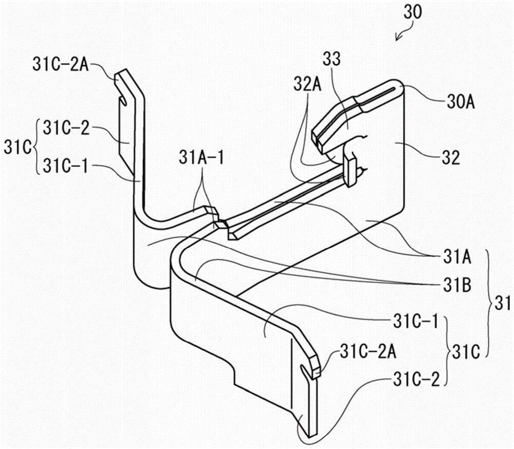 Electrical connector for circuit board and electrical connector assembly