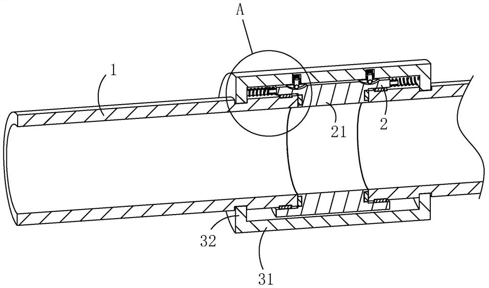 A kind of fire pipe fitting and its installation method