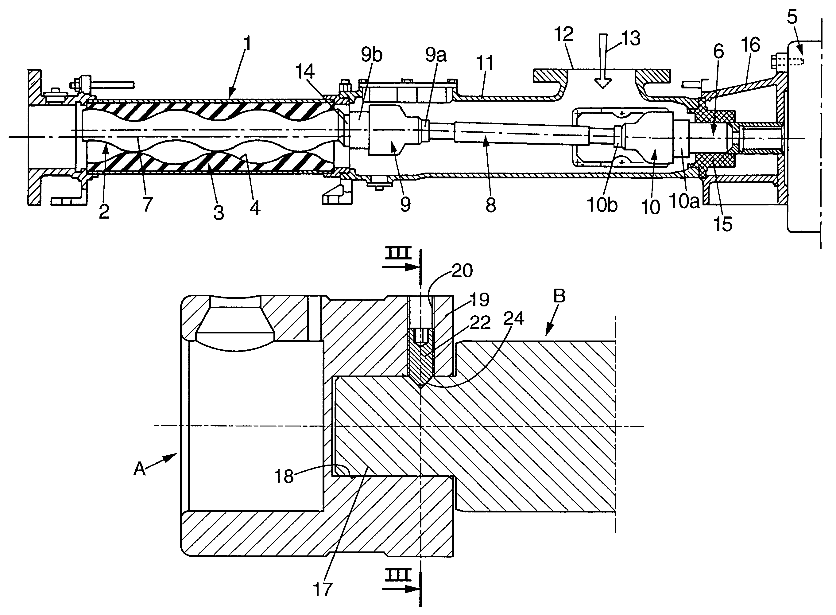 Pumping system with progressive cavity pump