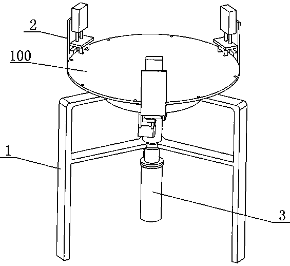 Welding device and method for end cover and supporting shaft of pepper pedicle removing machine