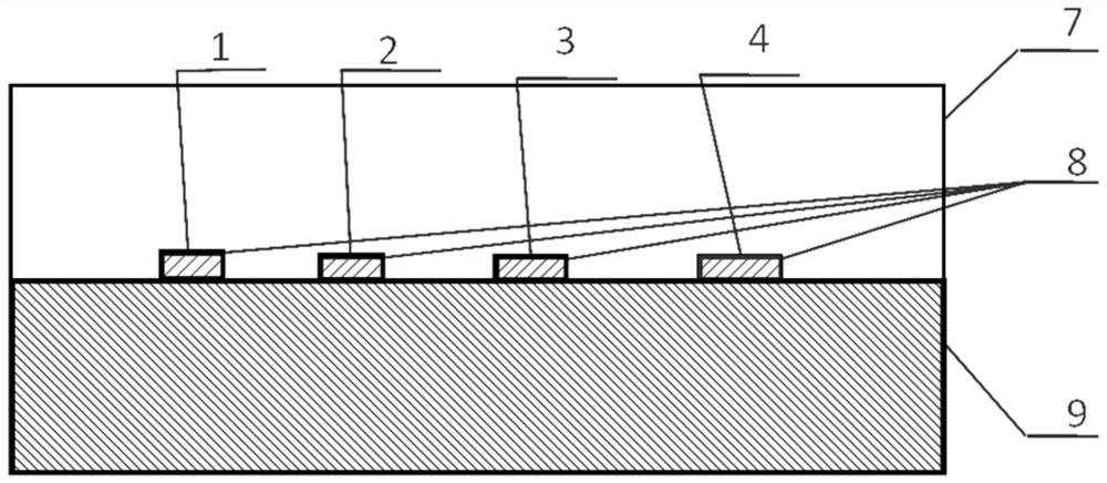 On-chip mode division multiplexing device based on reflection effect