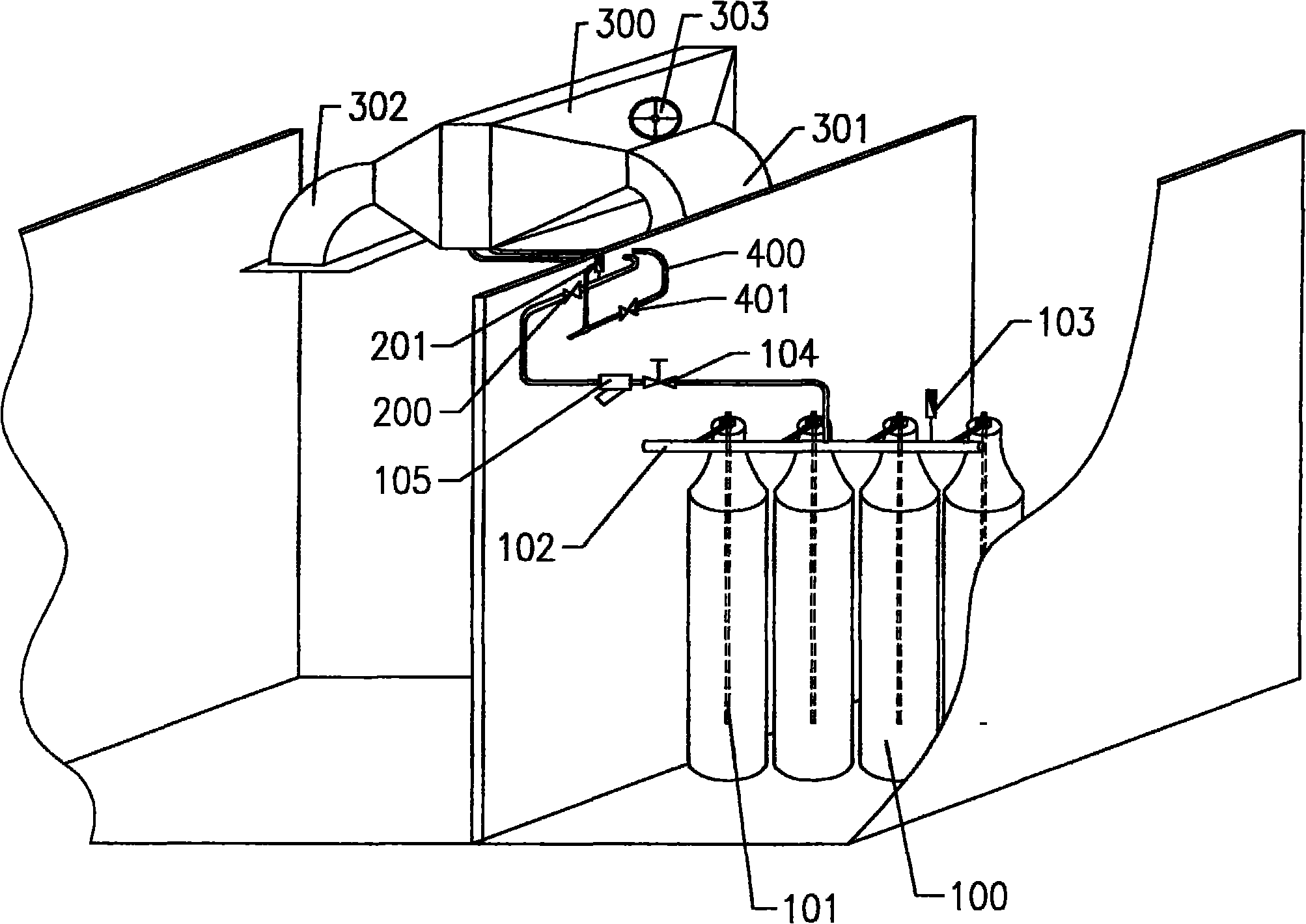 Temperature regulating device for mine rescue capsule