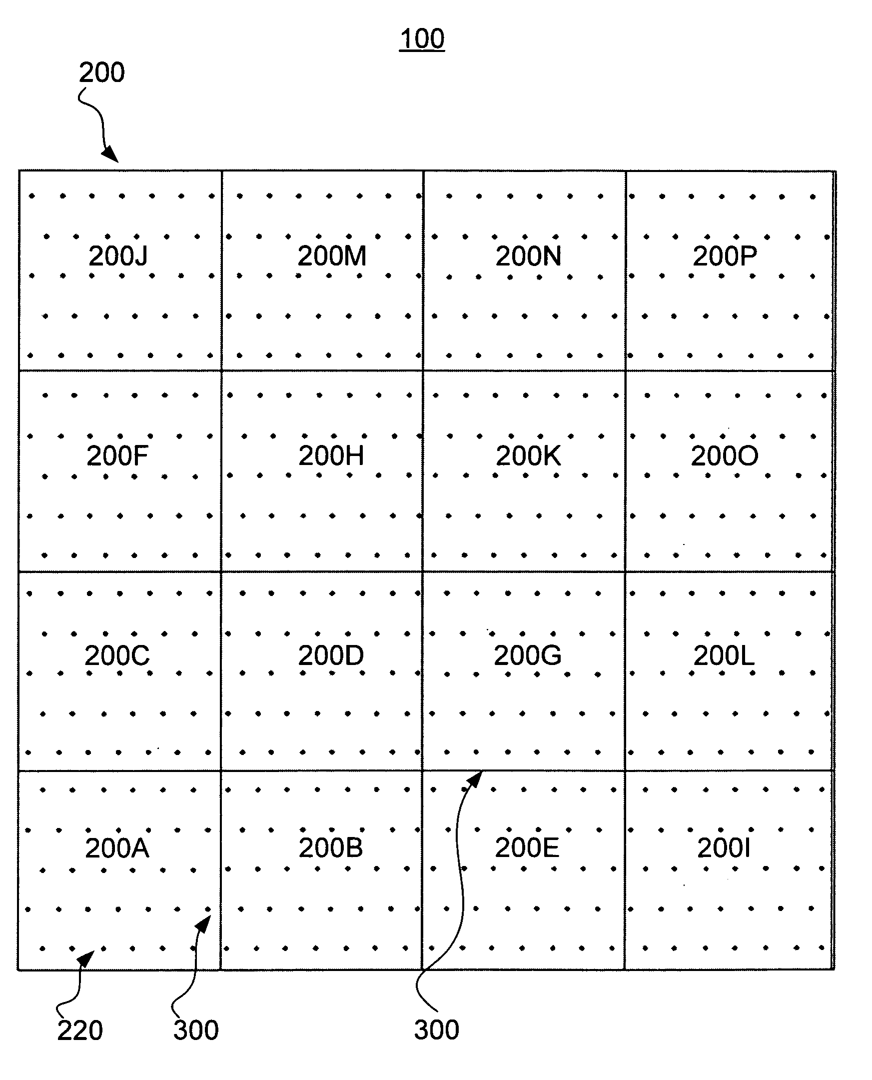 Modular glass reference plate assembly