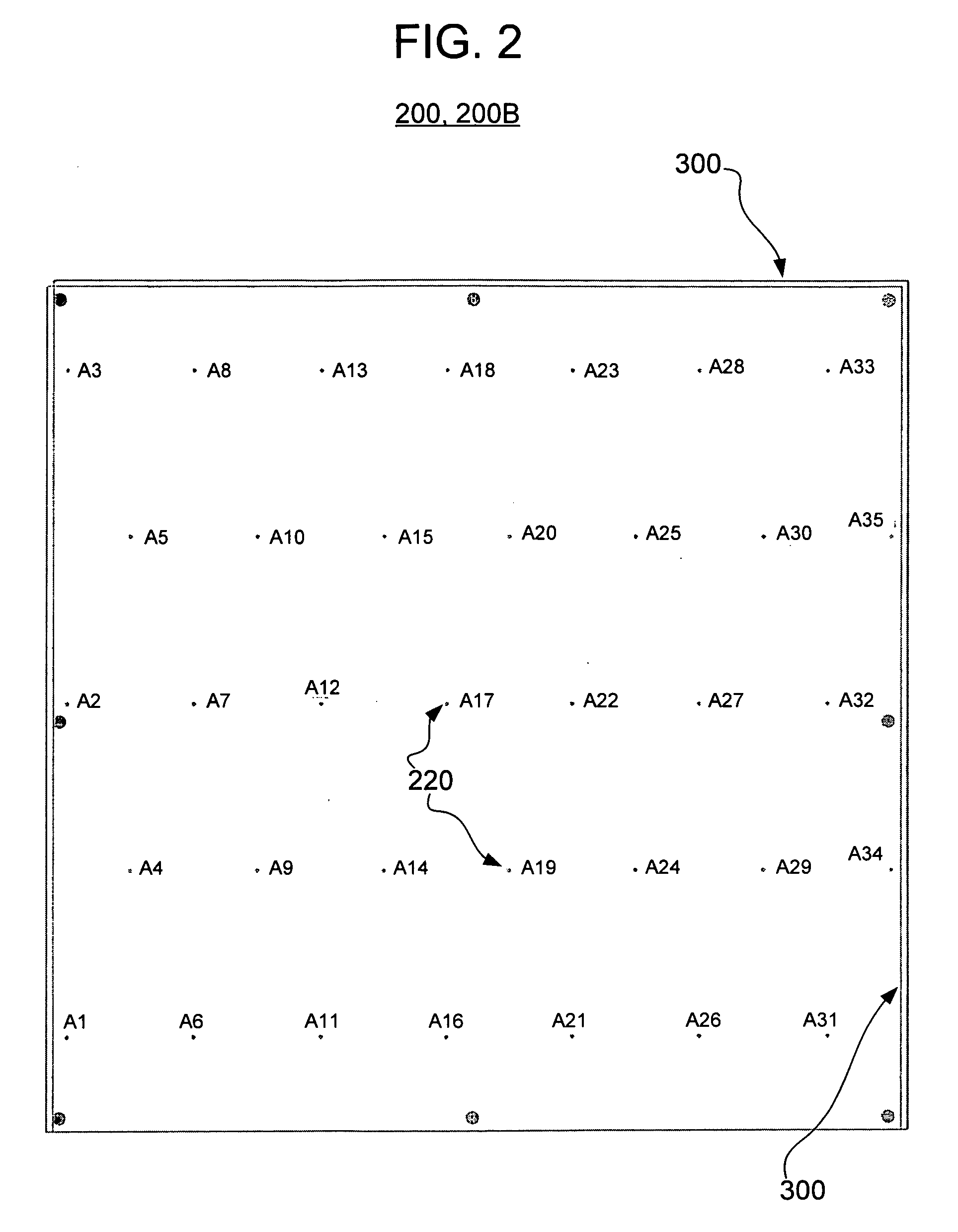 Modular glass reference plate assembly