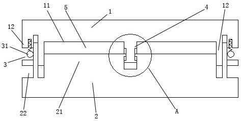 Floating type brick body heat insulation structure