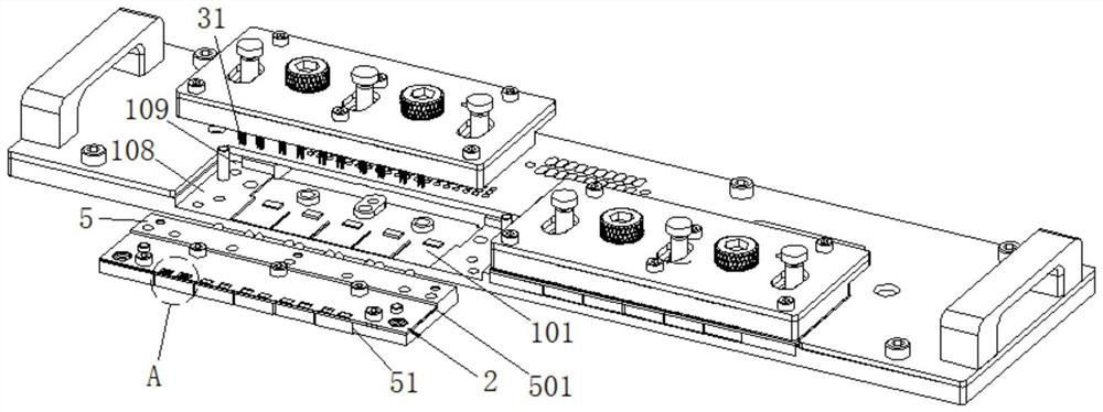 Reliability test system for laser chip