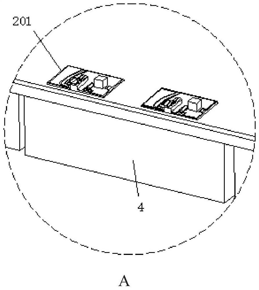 Reliability test system for laser chip