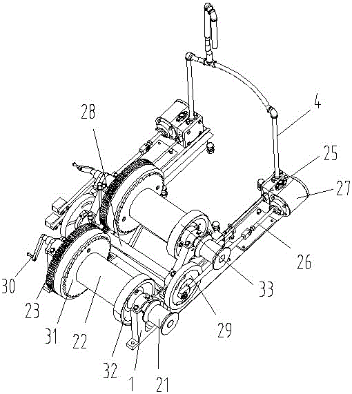 Liquid heat supply device capable of preventing smoke gas pollution