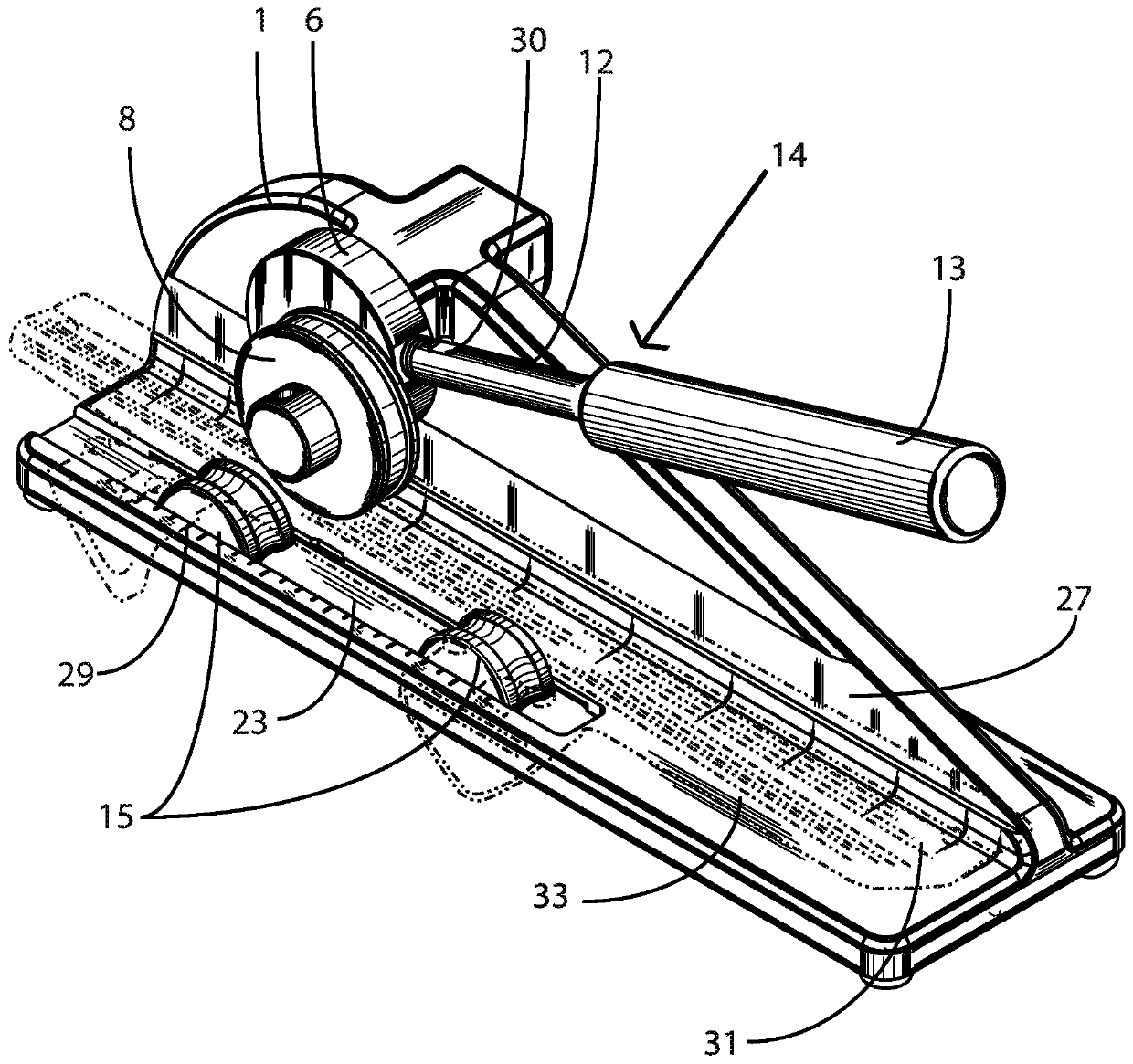 Ice skate blade bending apparatus