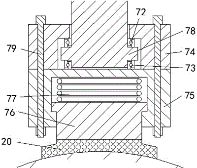 Steady pipeline supporting device