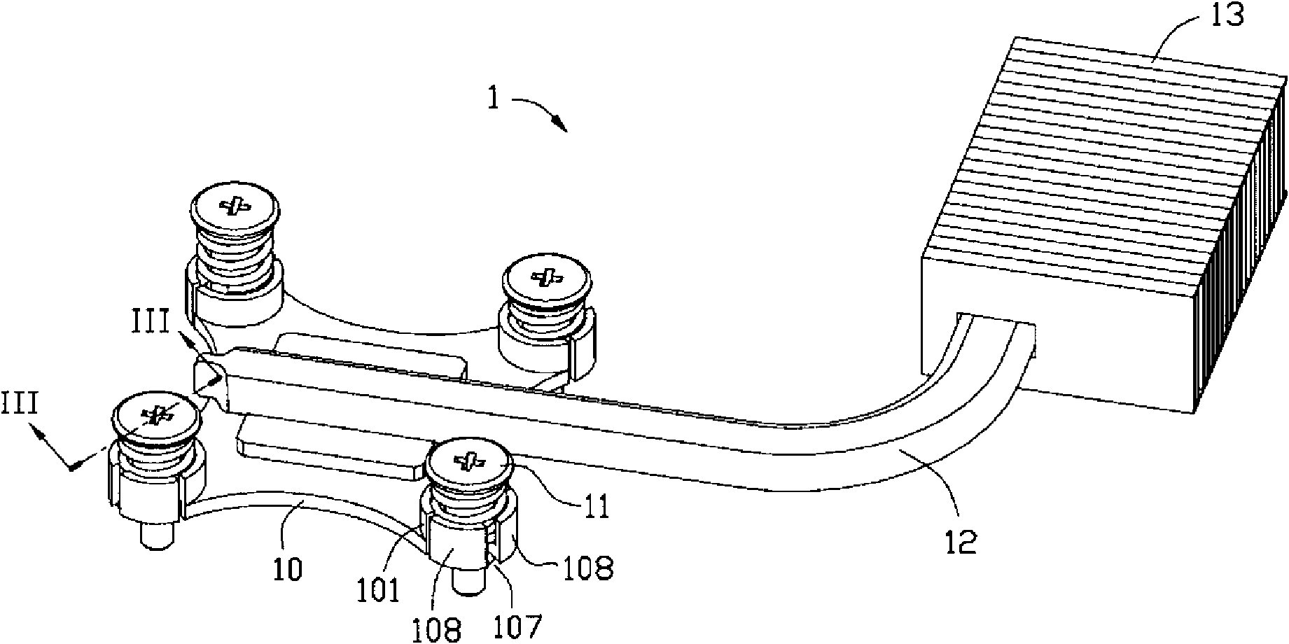 Heat dissipating device