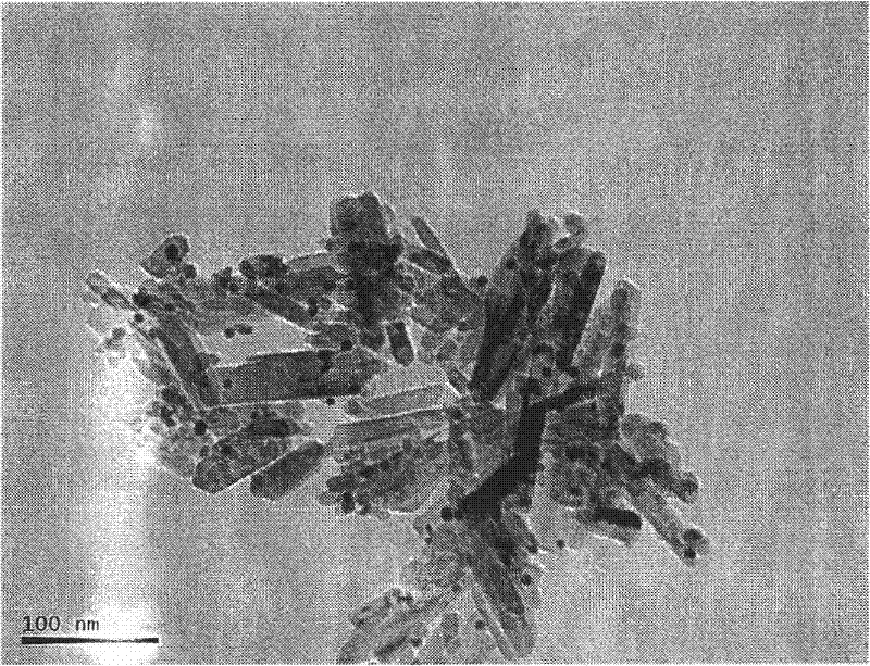 Prepration method of Pt/TiO2 compound catalyst for low temperature combustion of methanol