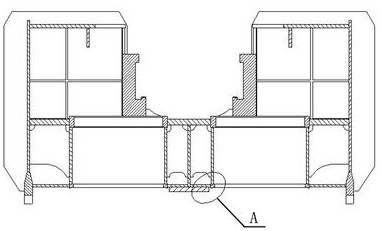 A machining method for a floating gearbox of a self-elevating multifunctional service platform