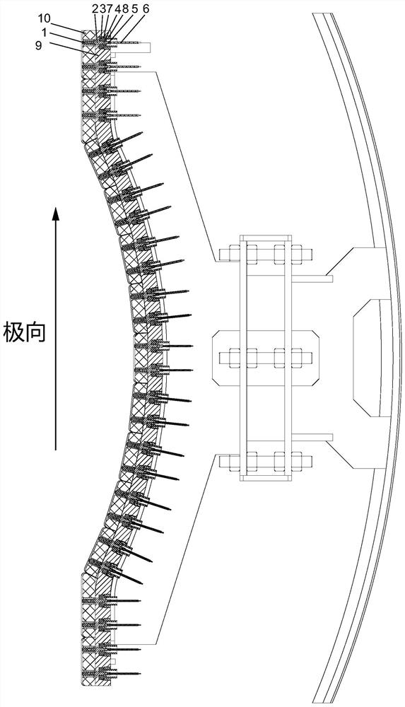 Limiter probe system suitable for magnetic confinement device