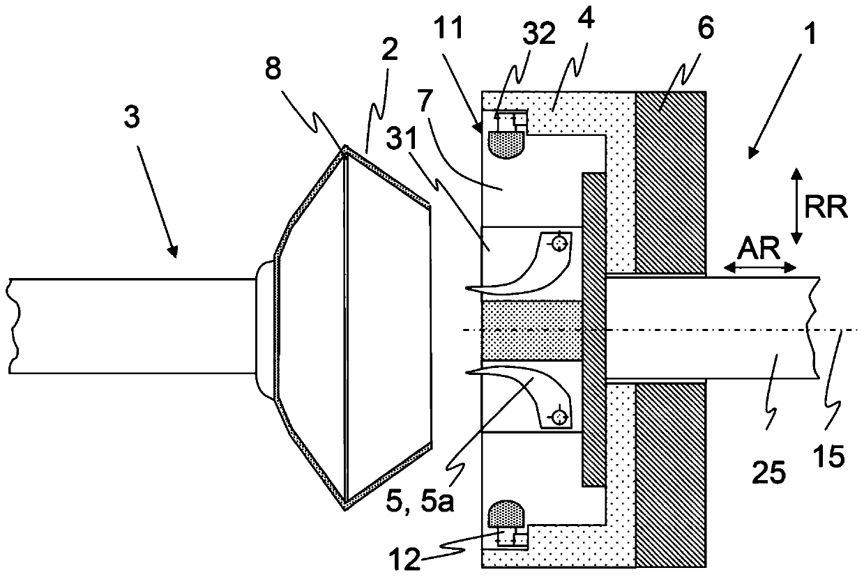 Cleaning device for cleaning rotor plate of spinning rotor with cleaning head