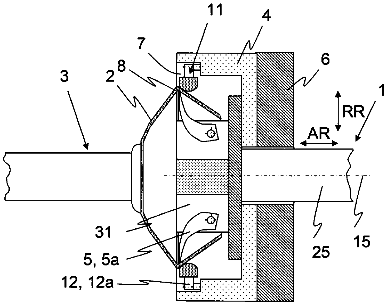 Cleaning device for cleaning rotor plate of spinning rotor with cleaning head