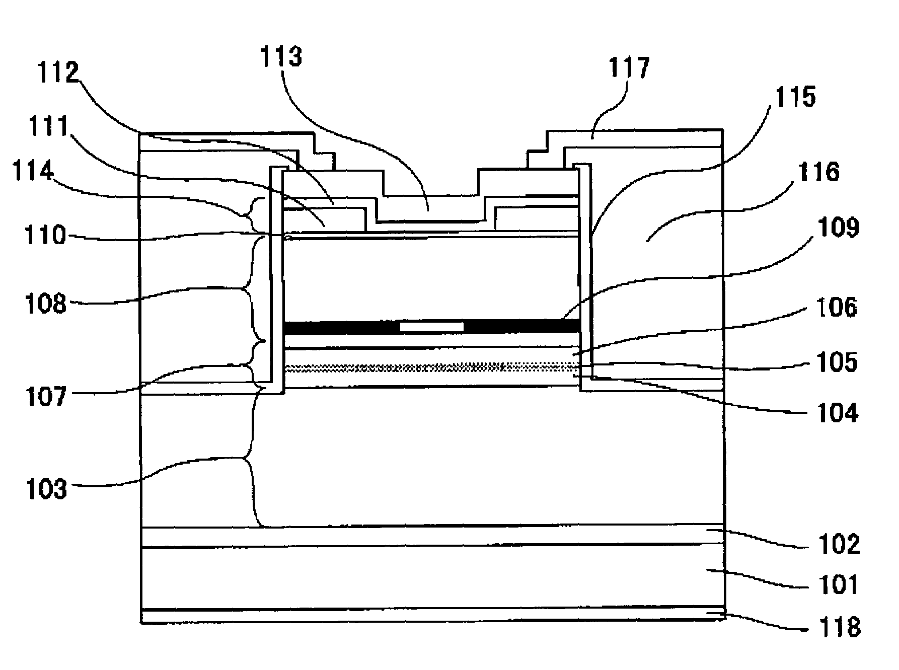 Surface emitting laser device and production method