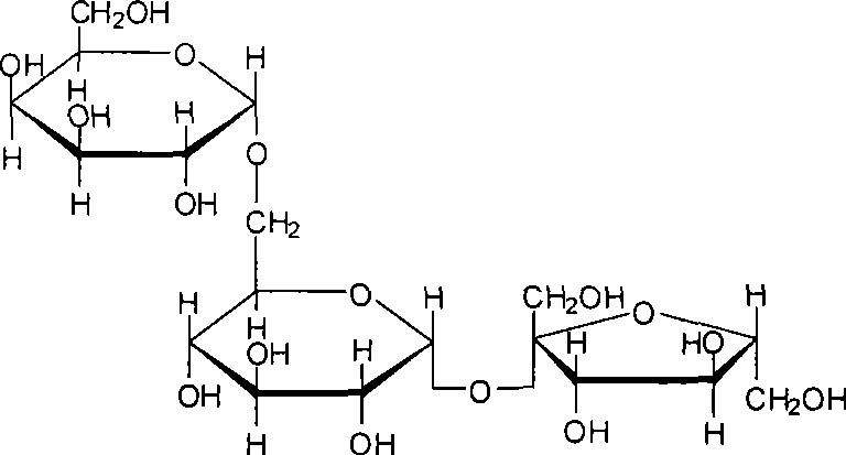 Crystallization preparation method for high purity raffinose