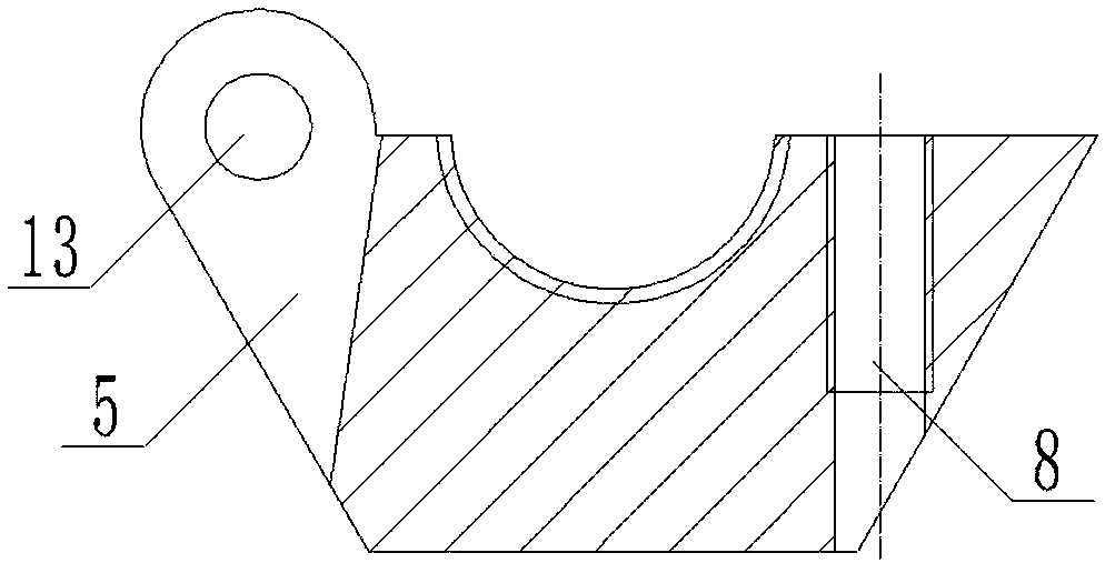 Split self-locking nut